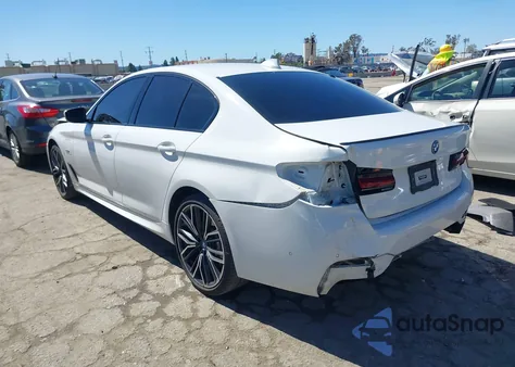 2023 BMW 530E из США, поврежденный, VIN WBA13AG02PCM85786